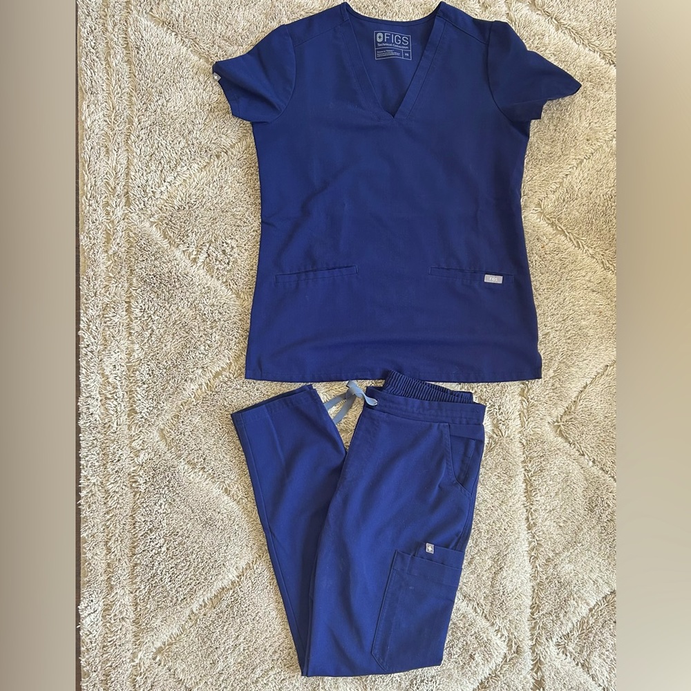 Figs XS scrub set tech collection